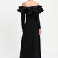 POM Amsterdam Dresses ROBE - Bibi Shimmer Black
