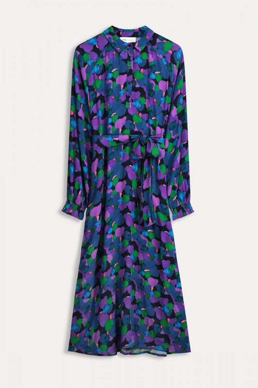 POM Amsterdam Dresses ROBE - Brushwork Lilac