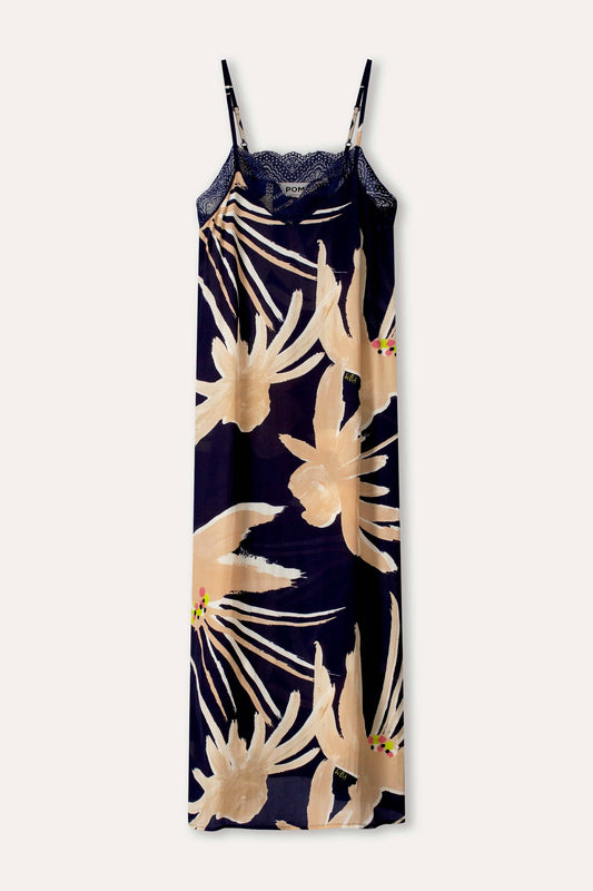 POM Amsterdam Dresses ROBE - Cami Artisan Sand