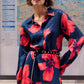 POM Amsterdam Dresses ROBE - Cato Bloom Rouge
