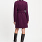 POM Amsterdam Dresses ROBE - Dani Dark Plum