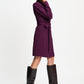 POM Amsterdam Dresses ROBE - Dani Dark Plum