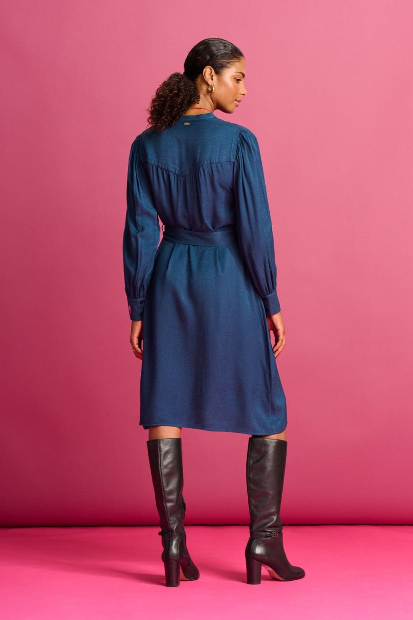 POM Amsterdam Dresses ROBE - Eternal Blue