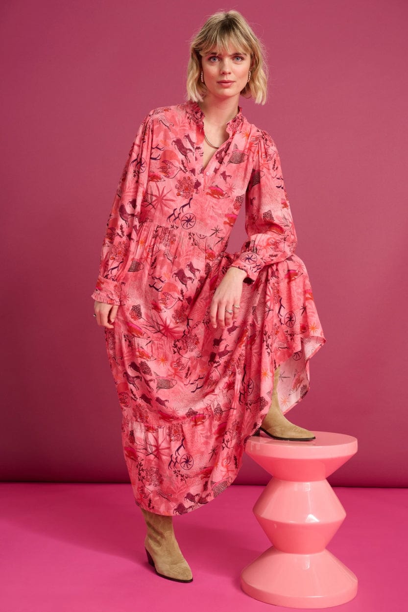 POM Amsterdam Dresses ROBE - Fantastique Rose