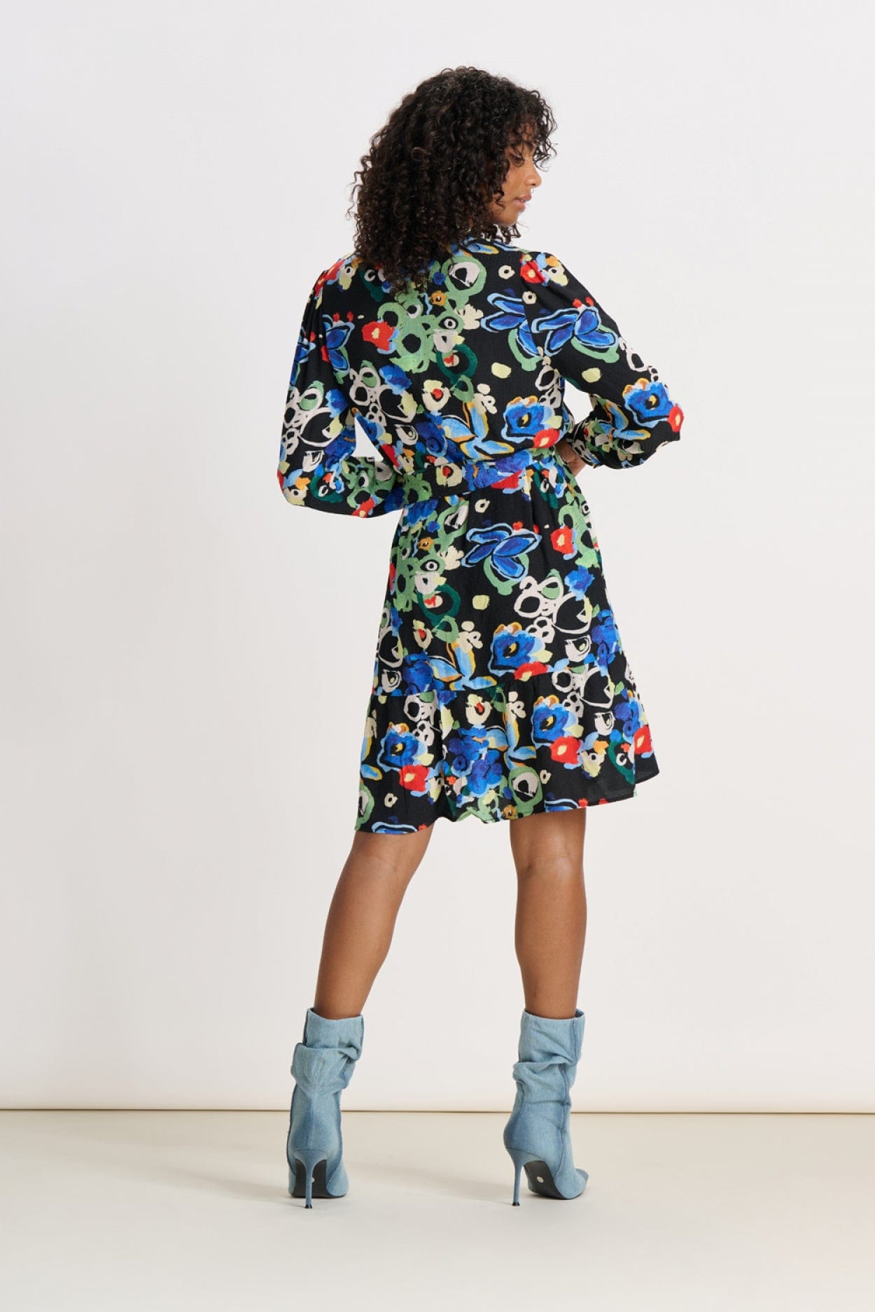 POM Amsterdam Dresses ROBE - Flower Glory Multi