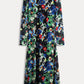 POM Amsterdam Dresses ROBE - Flower Glory Multi Slim