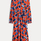 POM Amsterdam Dresses ROBE - Flower Glory Red