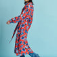 POM Amsterdam Dresses ROBE - Flower Glory Red