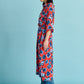 POM Amsterdam Dresses ROBE - Flower Glory Red