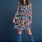 POM Amsterdam Dresses ROBE - Full Glow Deep Blue