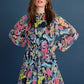 POM Amsterdam Dresses ROBE - Full Glow Deep Blue