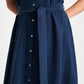 POM Amsterdam Dresses ROBE - Luna Eternal Blue