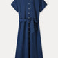 POM Amsterdam Dresses ROBE - Luna Eternal Blue