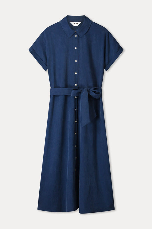 POM Amsterdam Dresses ROBE - Luna Eternal Blue