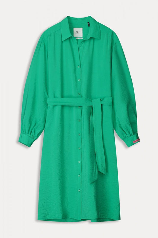 POM Amsterdam Dresses ROBE - Lush Green
