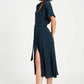 POM Amsterdam Dresses ROBE - Lynn Dark Navy