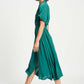 POM Amsterdam Dresses ROBE - Lynn Pacific Green