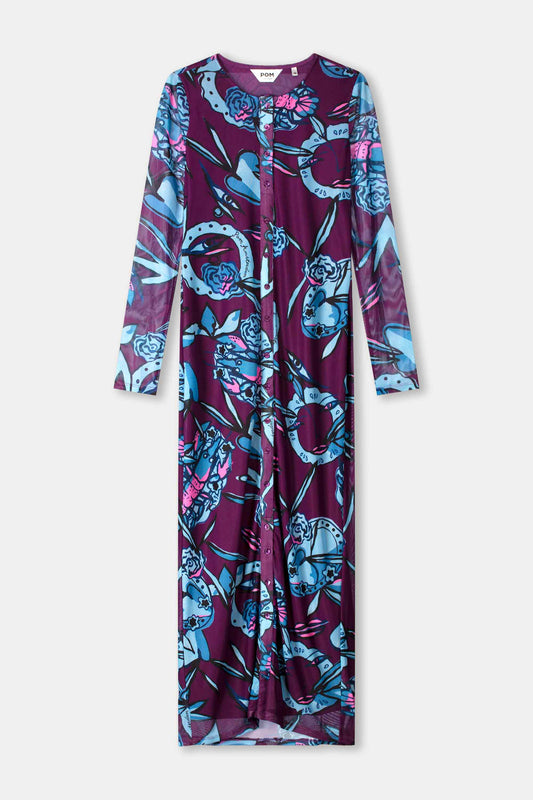POM Amsterdam Dresses ROBE - Mystic Dinner
