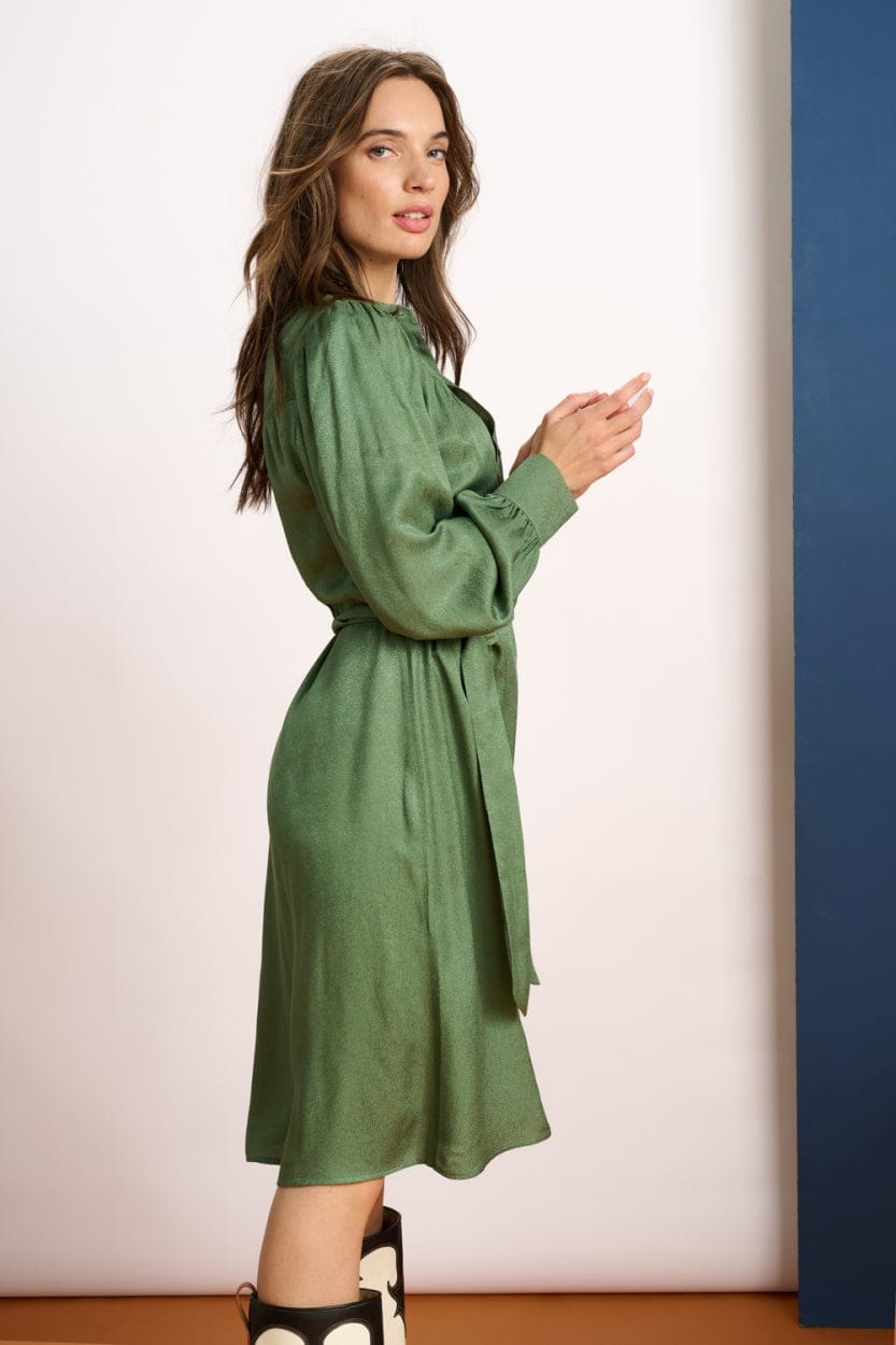 POM Amsterdam Dresses ROBE - Mythical Green