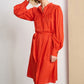 POM Amsterdam Dresses ROBE - Phoenix Red