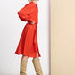POM Amsterdam Dresses ROBE - Phoenix Red