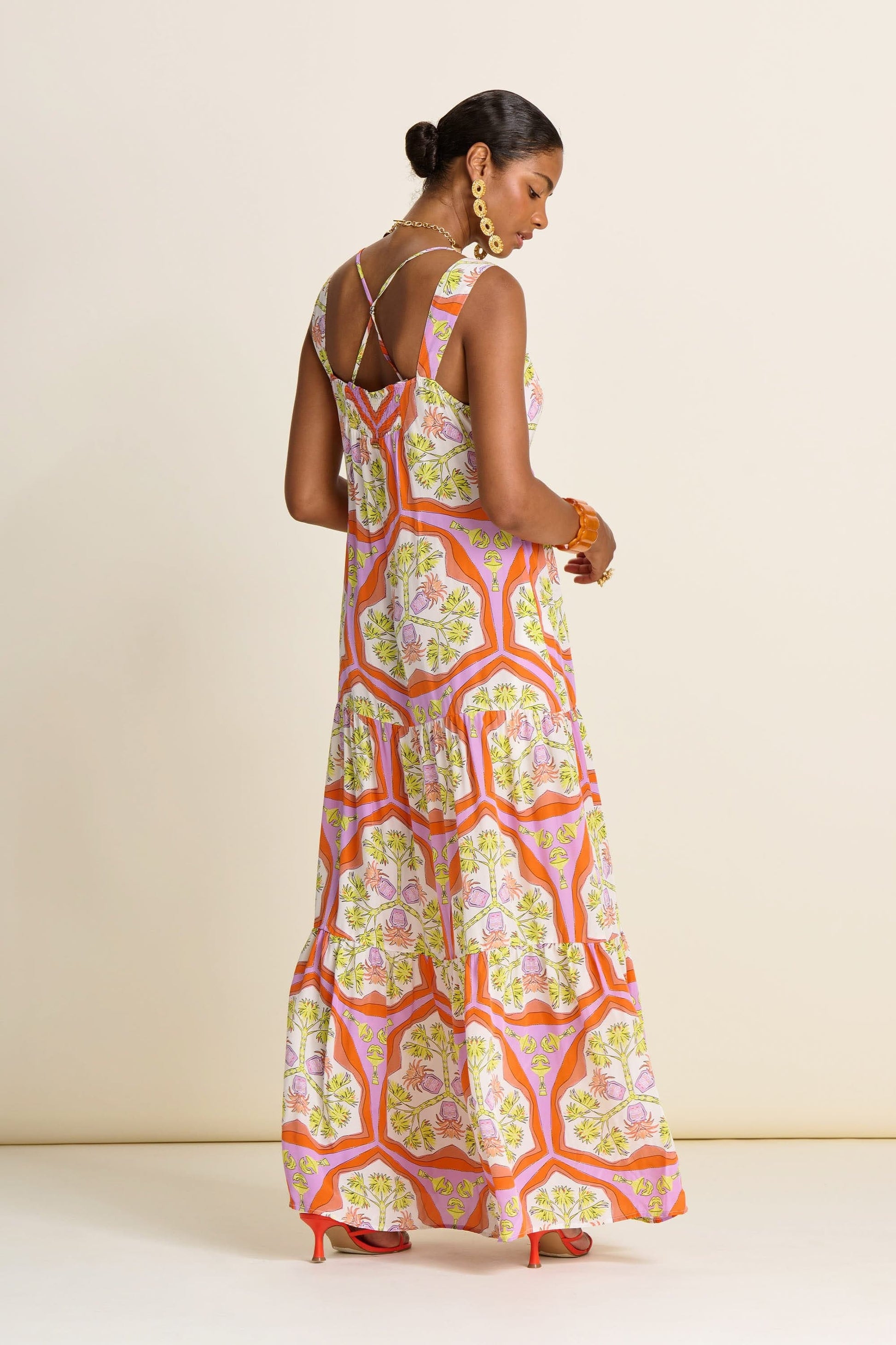 POM Amsterdam Dresses ROBE - Strap Marrakesh Summer