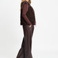 POM Amsterdam Gilets GILET - Gigi Chocolate Brown