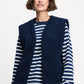 POM Amsterdam Gilets GILET - Gina Eternal Blue