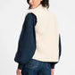 POM Amsterdam Gilets GILET - Teddy Love Ecru