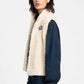 POM Amsterdam Gilets GILET - Teddy Love Ecru