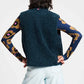 POM Amsterdam Gilets GILET - Teddy Love Marine