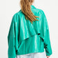 POM Amsterdam Jackets VEST - Faux Leather Wander Green