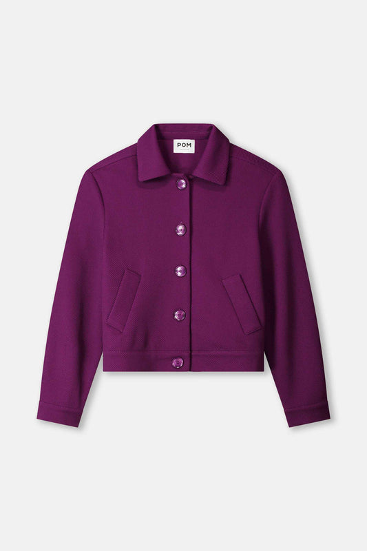 POM Amsterdam Jackets VEST - Iris Plum