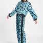 POM Amsterdam Jackets VEST - Wild Flowers Blue