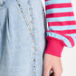 POM Amsterdam Jeans JEANS - Denim Mid Blue Studs