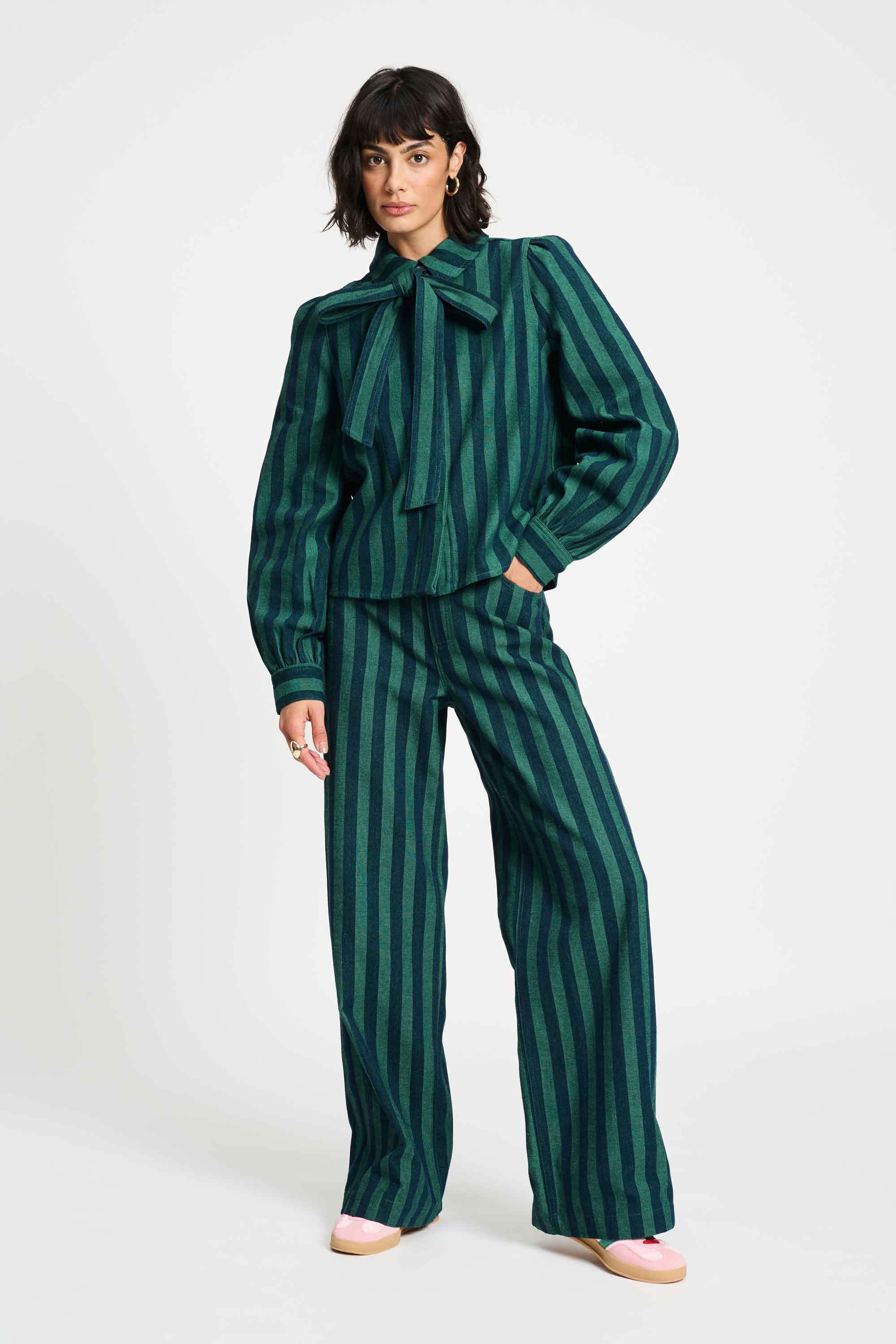POM Amsterdam Jeans JEANS - Denim Striped