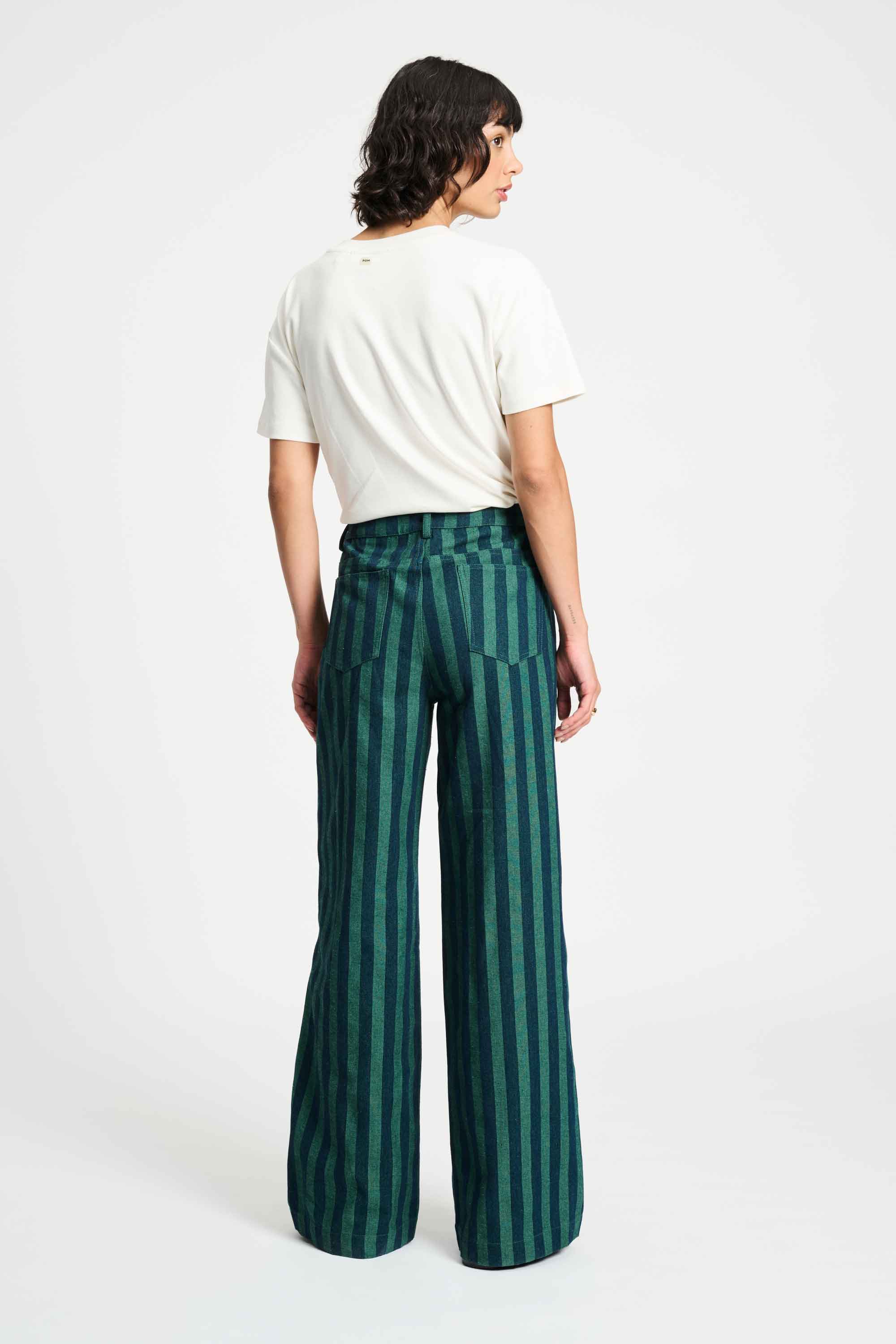 POM Amsterdam Jeans JEANS - Denim Striped