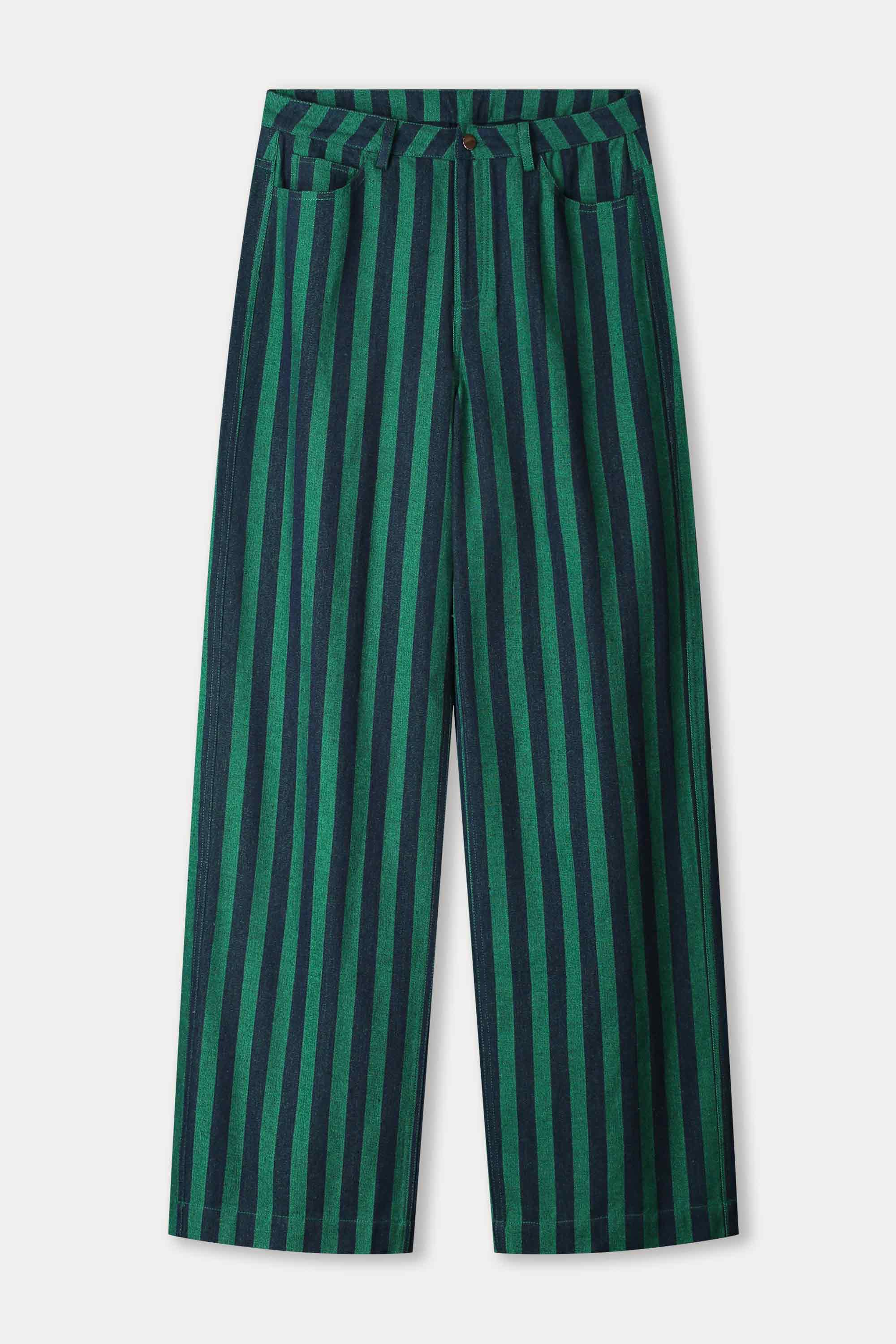 POM Amsterdam Jeans JEANS - Denim Striped