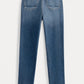 POM Amsterdam Jeans JEANS - Elize Slim Dark Blue
