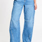 POM Amsterdam Jeans JEANS - Jacky Studs Mid Blue