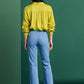 POM Amsterdam Jeans JEANS - Kate Flare Horizon Blue