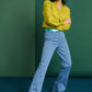 POM Amsterdam Jeans JEANS - Kate Flare Horizon Blue