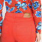 POM Amsterdam Jeans JEANS - Kate Flare Phoenix Red