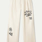 POM Amsterdam Jeans JEANS - White Embroidery