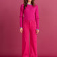 POM Amsterdam Jeans JEANS - Wide Leg Fiery Pink