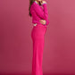 POM Amsterdam Jeans JEANS - Wide Leg Fiery Pink