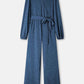 POM Amsterdam Jumpsuits COMBINAISON - Glitter Dawn Blue