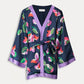 POM Amsterdam Kimono Blue / OS KIMONO - Violets