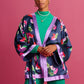 POM Amsterdam Kimono Blue / OS KIMONO - Violets