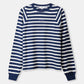 POM Amsterdam Longsleeves TOP - Lisa Striped Blue White